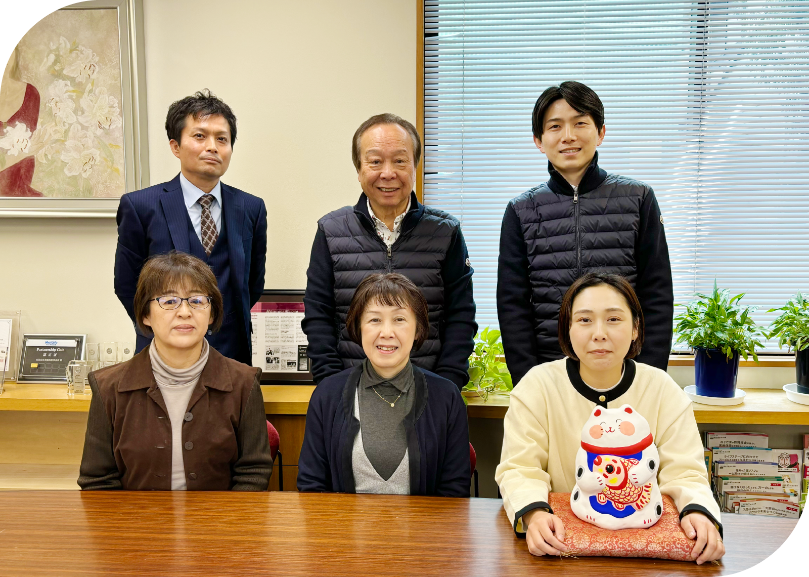 箕輪保険事務所のスタッフです